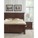 Vaughan-Bassett Vista 770 King Mansion Bed - Warm Cherry IMAGE 5