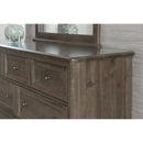 Vaughan-Bassett Woodbridge 820-003 7 Drawer Dresser - Dark Cashmere IMAGE 8