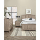 Vaughan-Bassett Woodbridge 821 Queen Arch Bed - Shadow Grey IMAGE 3