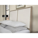 Vaughan-Bassett Woodbridge 821 Queen Upholstered Bed with White Fabric - Shadow Grey IMAGE 4