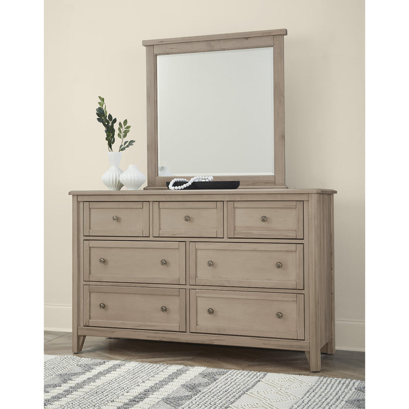 Vaughan-Bassett Woodbridge 821-445 Landscape Mirror - Shadow Grey IMAGE 7