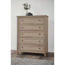 Vaughan-Bassett Woodbridge 822-115 5 Drawer Chest - Clear Maple IMAGE 3