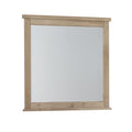 Vaughan-Bassett Woodbridge 822-445 Landscape Mirror - Clear Maple IMAGE 1