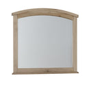 Vaughan-Bassett Woodbridge 822-447 Arched Mirror - Clear Maple IMAGE 5