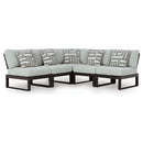  Signature Design by Ashley Beachloft P490P2 5 pc Outdoor Sectional IMAGE 1