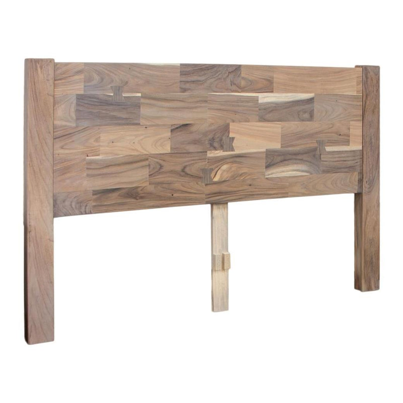 International Furniture Direct Natural Parota Queen Panel Bed IFD8681HBDQE1/IFD8681PLTQE IMAGE 2