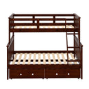 Donco Trading Company Kids Beds Bunk Bed 122-3-TFCP_505-CP IMAGE 6