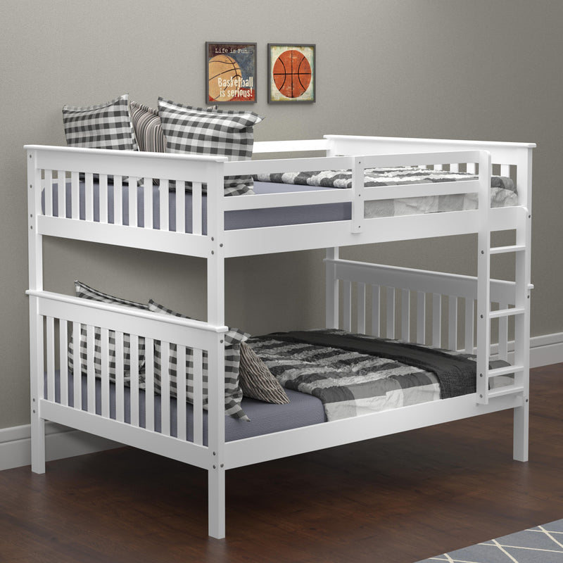Donco Trading Company Kids Beds Bunk Bed 123-3-FFW IMAGE 2