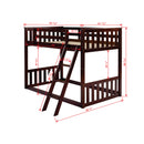 Donco Trading Company Kids Beds Bunk Bed 201204-TTCP IMAGE 2