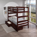 Donco Trading Company Kids Beds Bunk Bed 2305-TTCP_505-CP IMAGE 3
