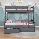 Donco Trading Company Kids Beds Bunk Bed 2316-TFDG_505-DG IMAGE 5