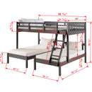 Donco Trading Company Kids Beds Bunk Bed 2332-FTTDG IMAGE 5