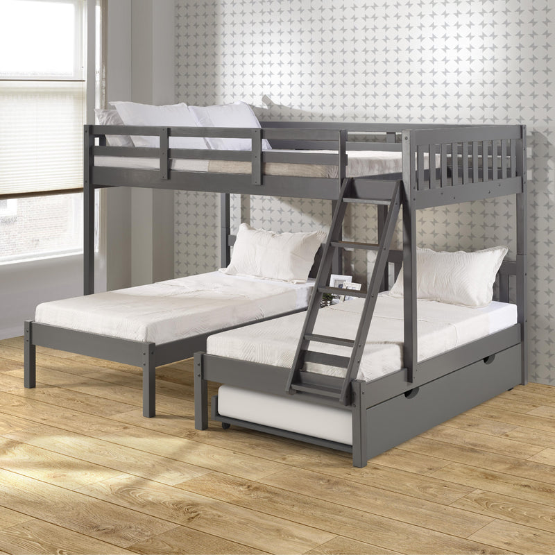 Donco Trading Company Kids Beds Bunk Bed 2332-FTTDG_503-DG IMAGE 3