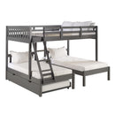 Donco Trading Company Kids Beds Bunk Bed 2332-FTTDG_503-DG IMAGE 5