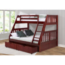 Donco Trading Company Kids Bed Components Underbed Storage Drawer 505-M IMAGE 2