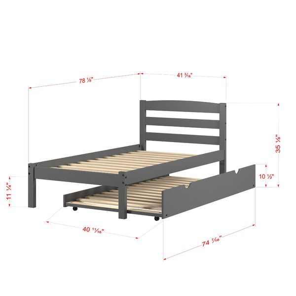 Donco Trading Company Kids Beds Bed 575-TDG_503-DG IMAGE 1