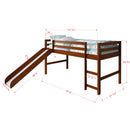 Donco Trading Company Kids Beds Loft Bed 750-TE_750C-TC IMAGE 3