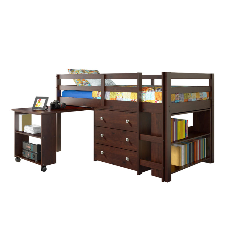 Donco Trading Company Kids Beds Loft Bed 760-TCP IMAGE 3