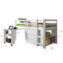 Donco Trading Company Kids Beds Loft Bed 760-TW IMAGE 6