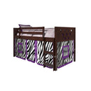 Donco Trading Company Kids Beds Loft Bed 780A-TCP_750C-TZ IMAGE 2