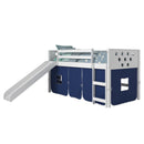 Donco Trading Company Kids Beds Loft Bed 780A-TW_750C-TB_785-W IMAGE 2