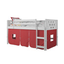 Donco Trading Company Kids Beds Loft Bed 780A-TW_750C-TR IMAGE 2