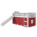 Donco Trading Company Kids Beds Loft Bed 780A-TW_750C-TR_785-W IMAGE 2