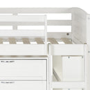 Donco Trading Company Kids Beds Loft Bed 790-TW-C_785-W IMAGE 2