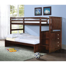 Donco Trading Company Kids Beds Bunk Bed 820-TTCP_800E-CP IMAGE 1