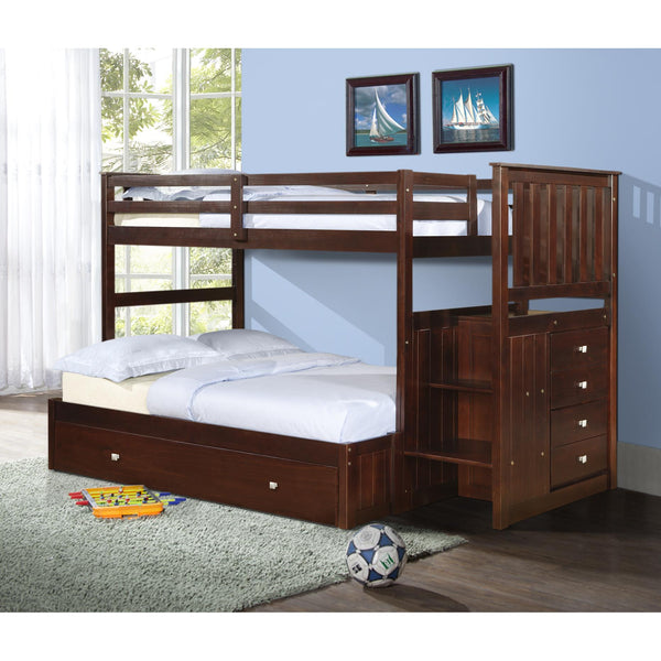 Donco Trading Company Kids Beds Bunk Bed 820-TTCP_800E-CP_503-CP IMAGE 1