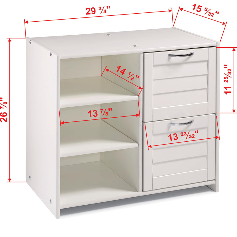 Donco Trading Company Kids Chests 2 Drawers 790-CW IMAGE 3