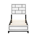 Homelegance Davi 1645WHT-1* Twin Bed IMAGE 3