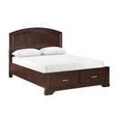 Homelegance Hudson 1520CHK-1EK* Eastern King Platform Bed with Footboard Storage IMAGE 2