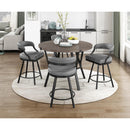 Homelegance Crowley 5565-24GY Swivel Counter Height Chair IMAGE 5