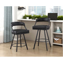  Homelegance Crowley 5565-24BK Swivel Counter Height Chair IMAGE 9