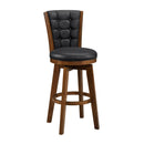 Homelegance Medford 5505-29BKS Swivel Pub Height Chair IMAGE 2