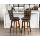 Homelegance Medford 5505-29BKS Swivel Pub Height Chair IMAGE 5