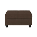 Homelegance Maston 9507CHC*3OT 3 pc Reversible Sectional with Drop-Down Cup Holders and Storage Ottoman IMAGE 8