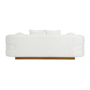 Homelegance Novella 8568WH-3 Sofa IMAGE 3