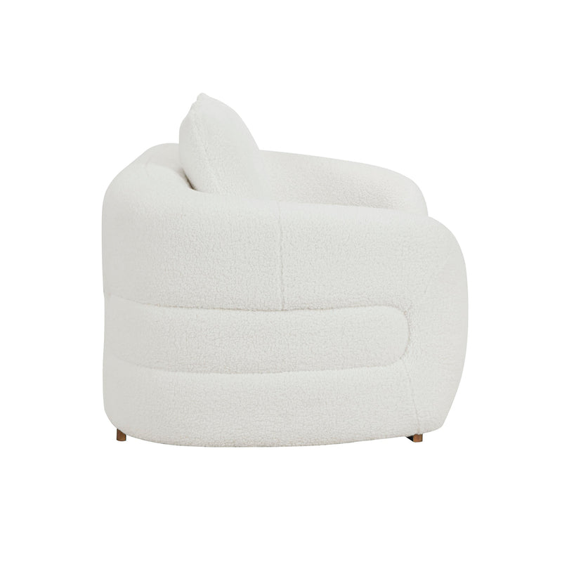 Homelegance Novella 8568WH-2 Love Seat IMAGE 3