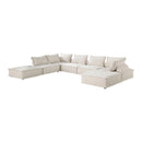Homelegance Inman 9237BE*7SC 7 pc Modular Sectional IMAGE 1