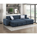 Homelegance Raife 9624BU*22LRC 2 pc Sectional with Right Chaise IMAGE 11