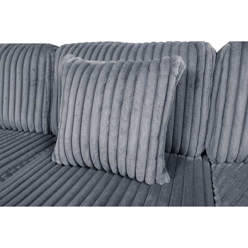 Homelegance 9623GY*22LRU 2 pc Sectional with Right Cuddler IMAGE 7