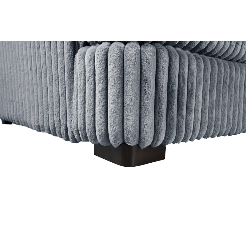 Homelegance 9623GY*22LRU 2 pc Sectional with Right Cuddler IMAGE 8