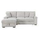 Homelegance Marsh 9633MNB*2LC2R 2 pc Sectional with Left Chaise IMAGE 1