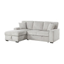 Homelegance Marsh 9633MNB*2LC2R 2 pc Sectional with Left Chaise IMAGE 2