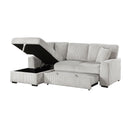 Homelegance Marsh 9633MNB*2LC2R 2 pc Sectional with Left Chaise IMAGE 6
