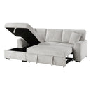 Homelegance Marsh 9633MNB*2LC2R 2 pc Sectional with Left Chaise IMAGE 8
