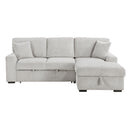 Homelegance Marsh 9633MNB*22LRC 2 pc Sectional with Right Chaise IMAGE 1