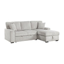 Homelegance Marsh 9633MNB*22LRC 2 pc Sectional with Right Chaise IMAGE 2